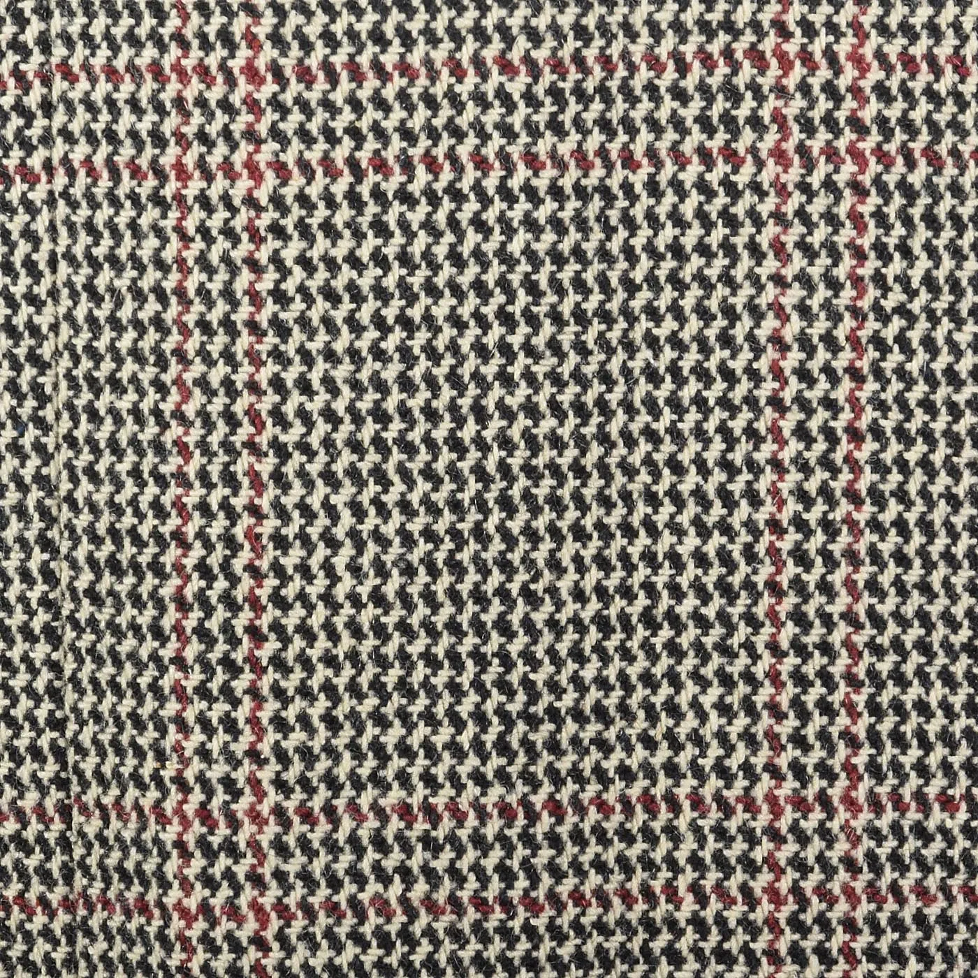 1970s Mens Tweed Coat in Windowpane Plaid