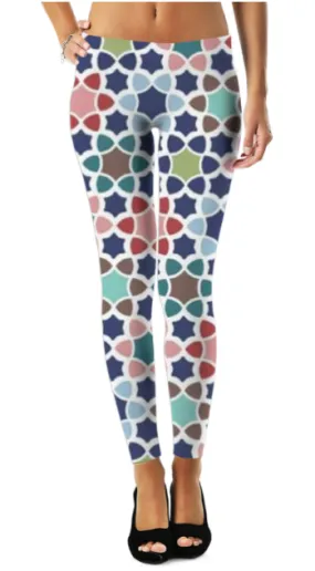 Abstract Pattren (1) Legging