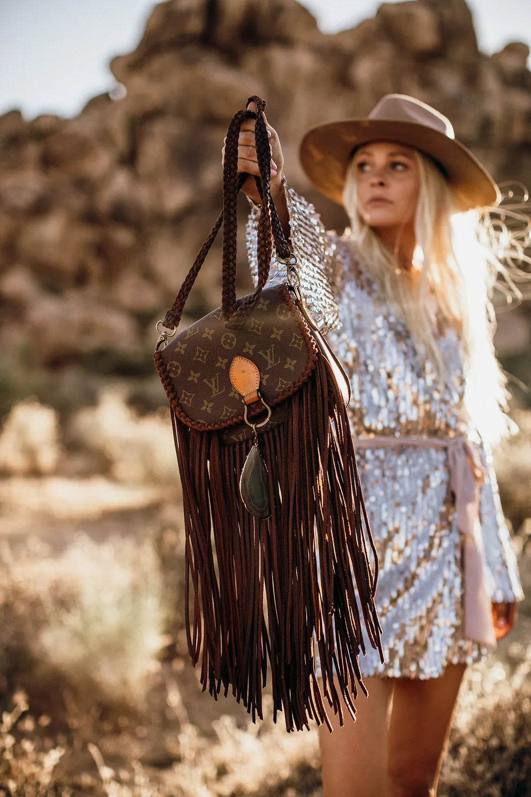 BEST SELLER! The Lennon Wool Panama in Taupe