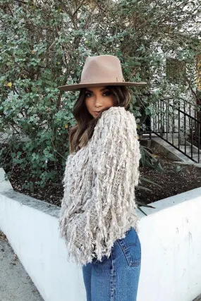 BEST SELLER! The Lennon Wool Panama in Taupe