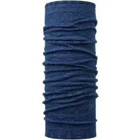 Buff Unisex Edgy Merino Wool Tubular Neck Gaiter - Denim