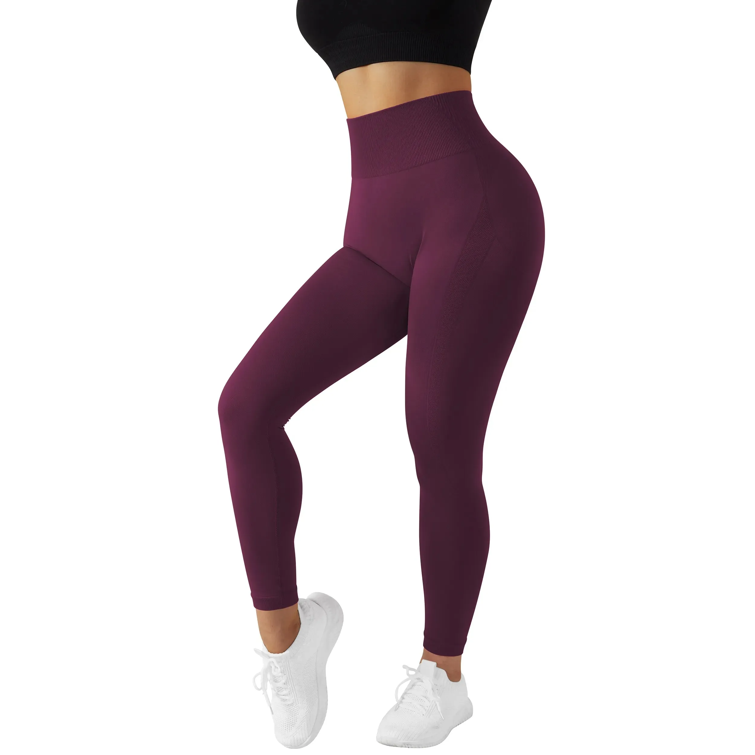 Bum lift seamless yoga fitness leggings