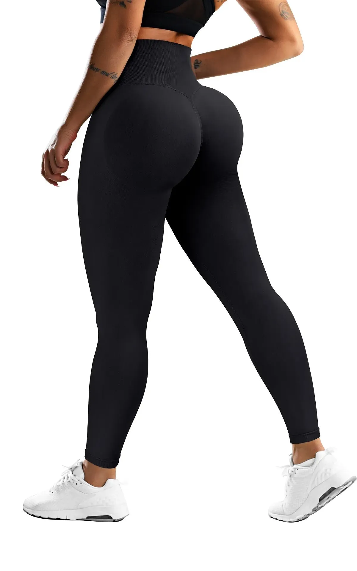 Bum lift seamless yoga fitness leggings