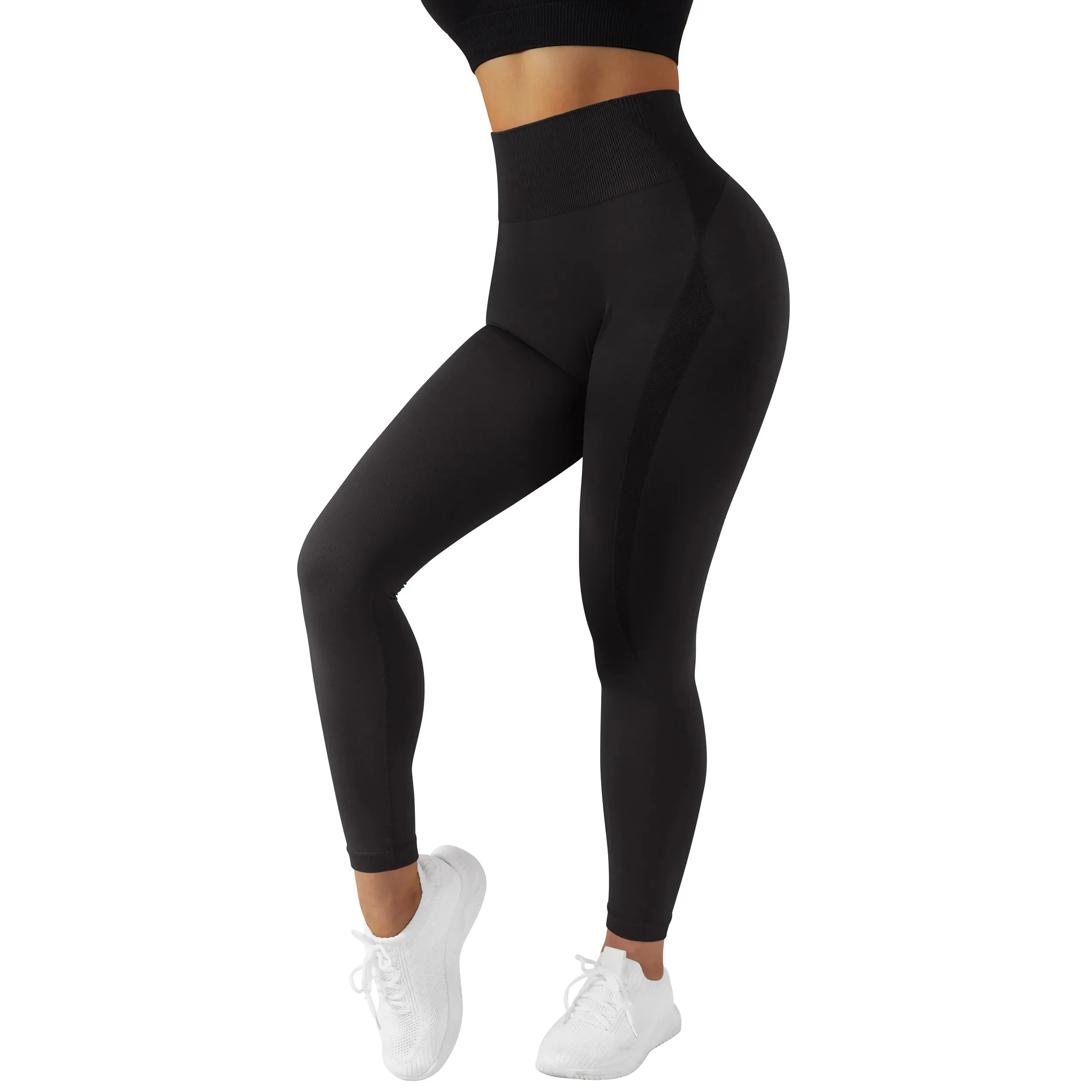 Bum lift seamless yoga fitness leggings