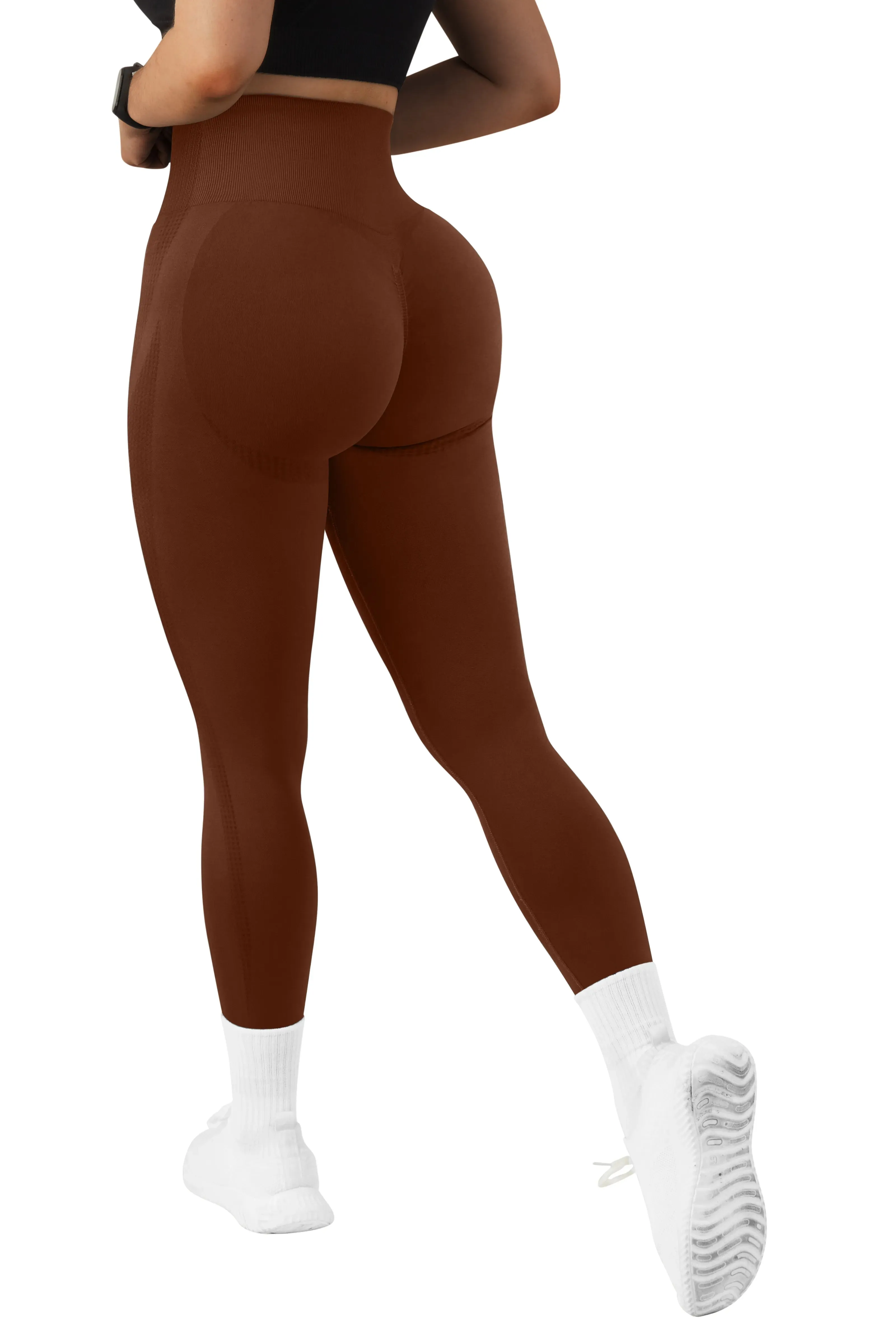 Bum lift seamless yoga fitness leggings