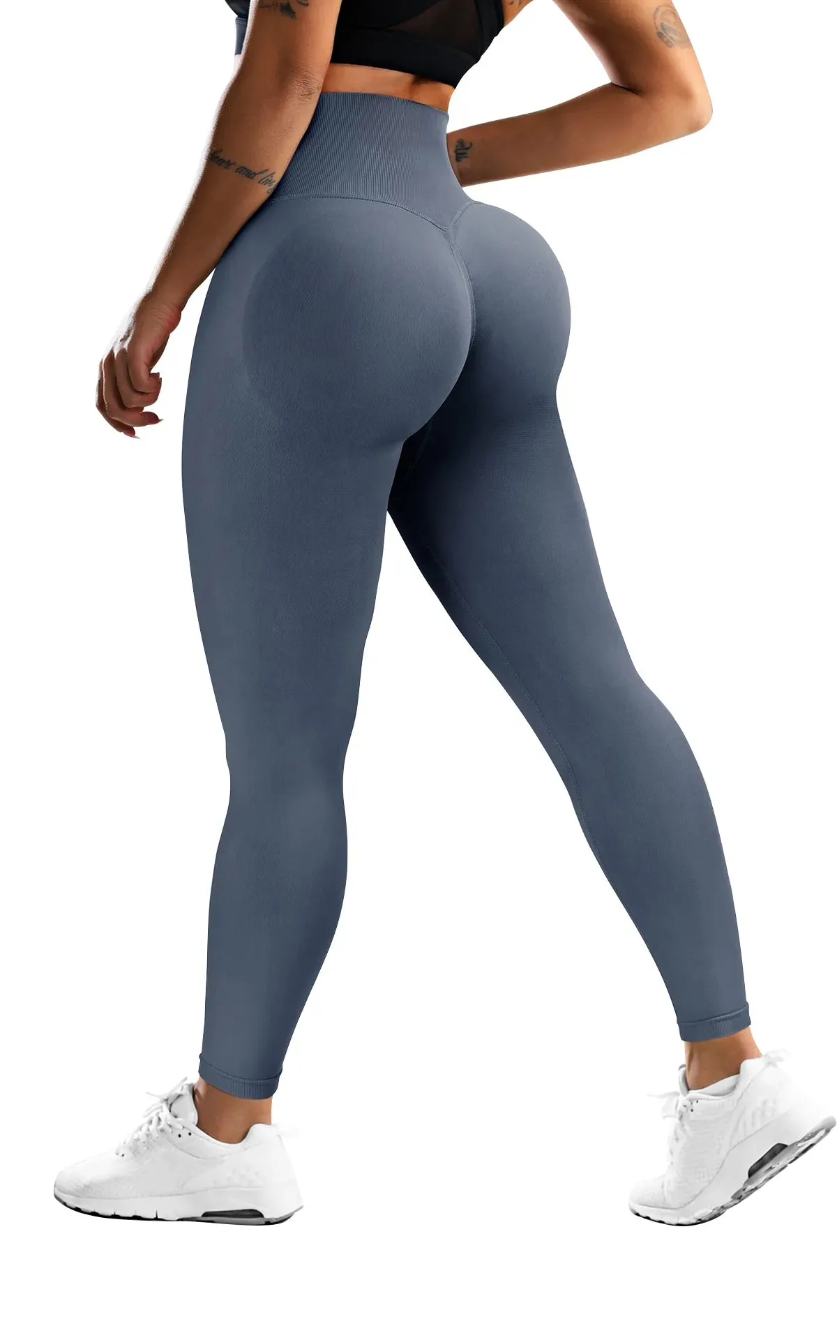 Bum lift seamless yoga fitness leggings