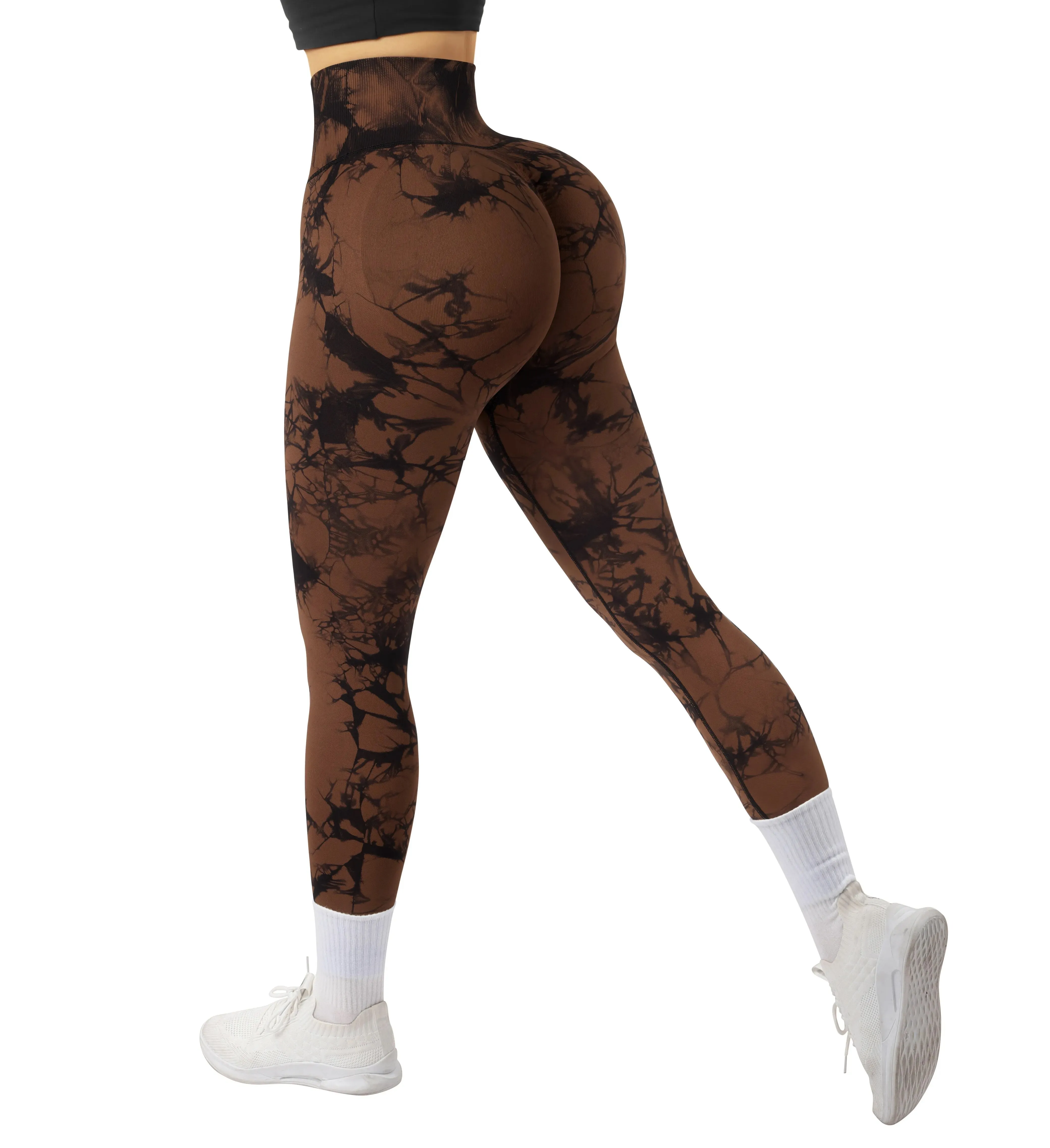Bum lift seamless yoga fitness leggings
