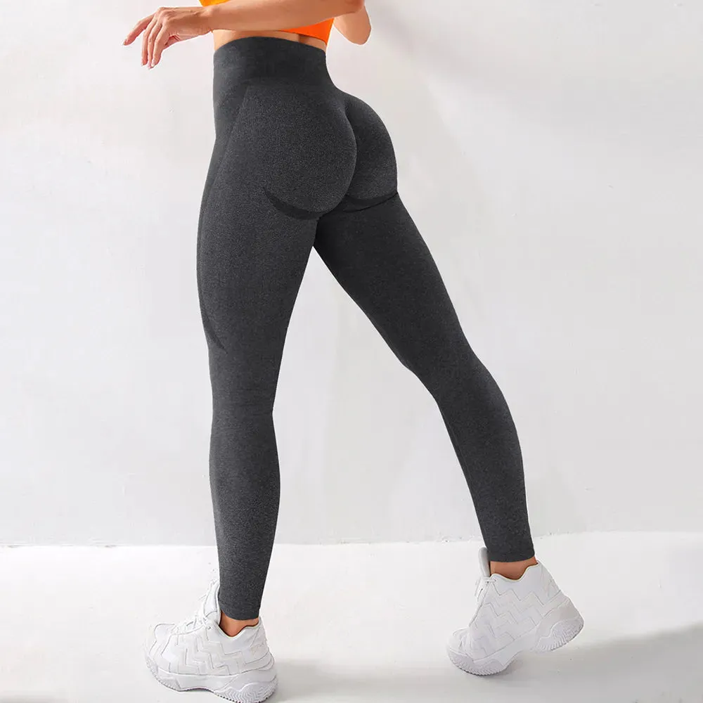Bum lift seamless yoga fitness leggings