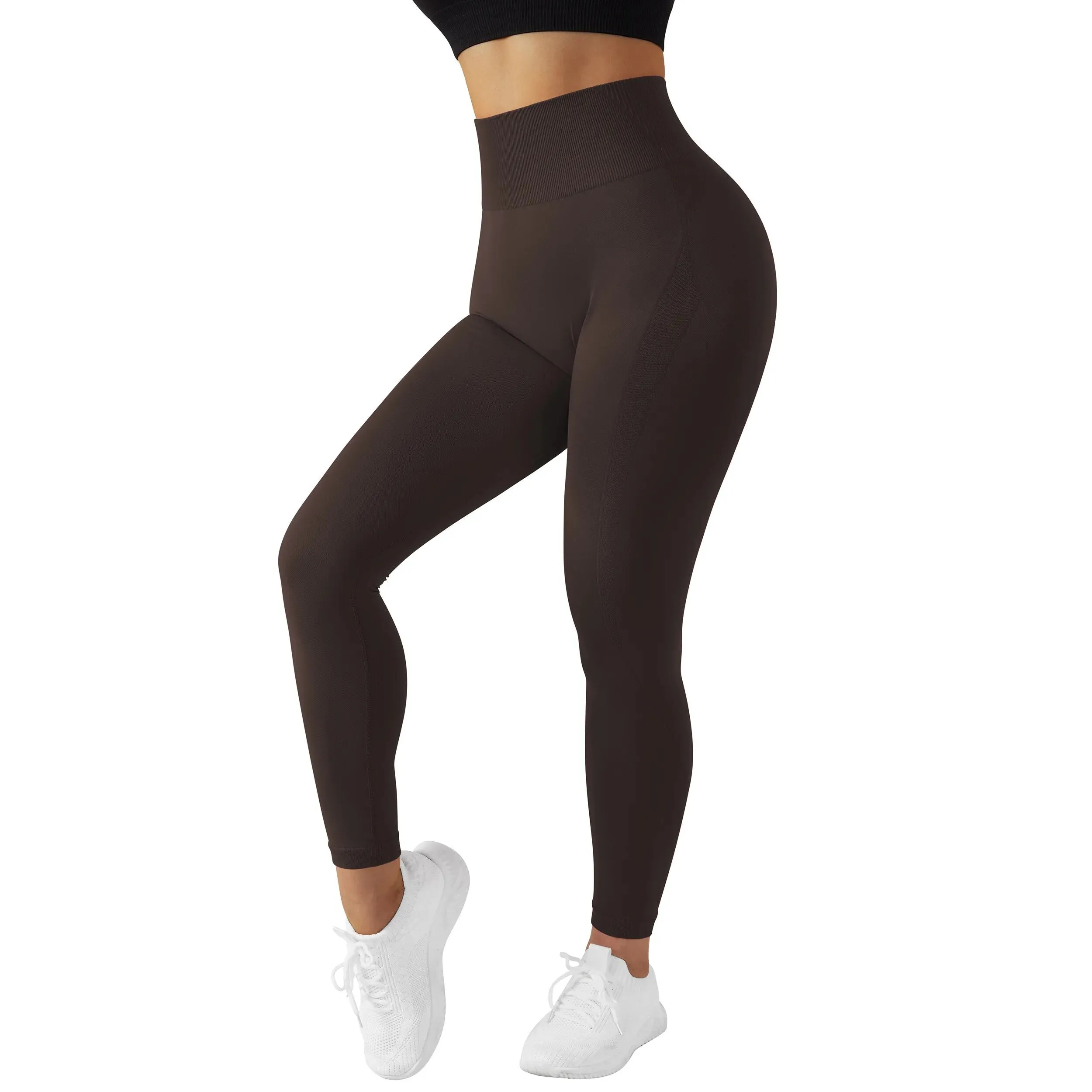 Bum lift seamless yoga fitness leggings