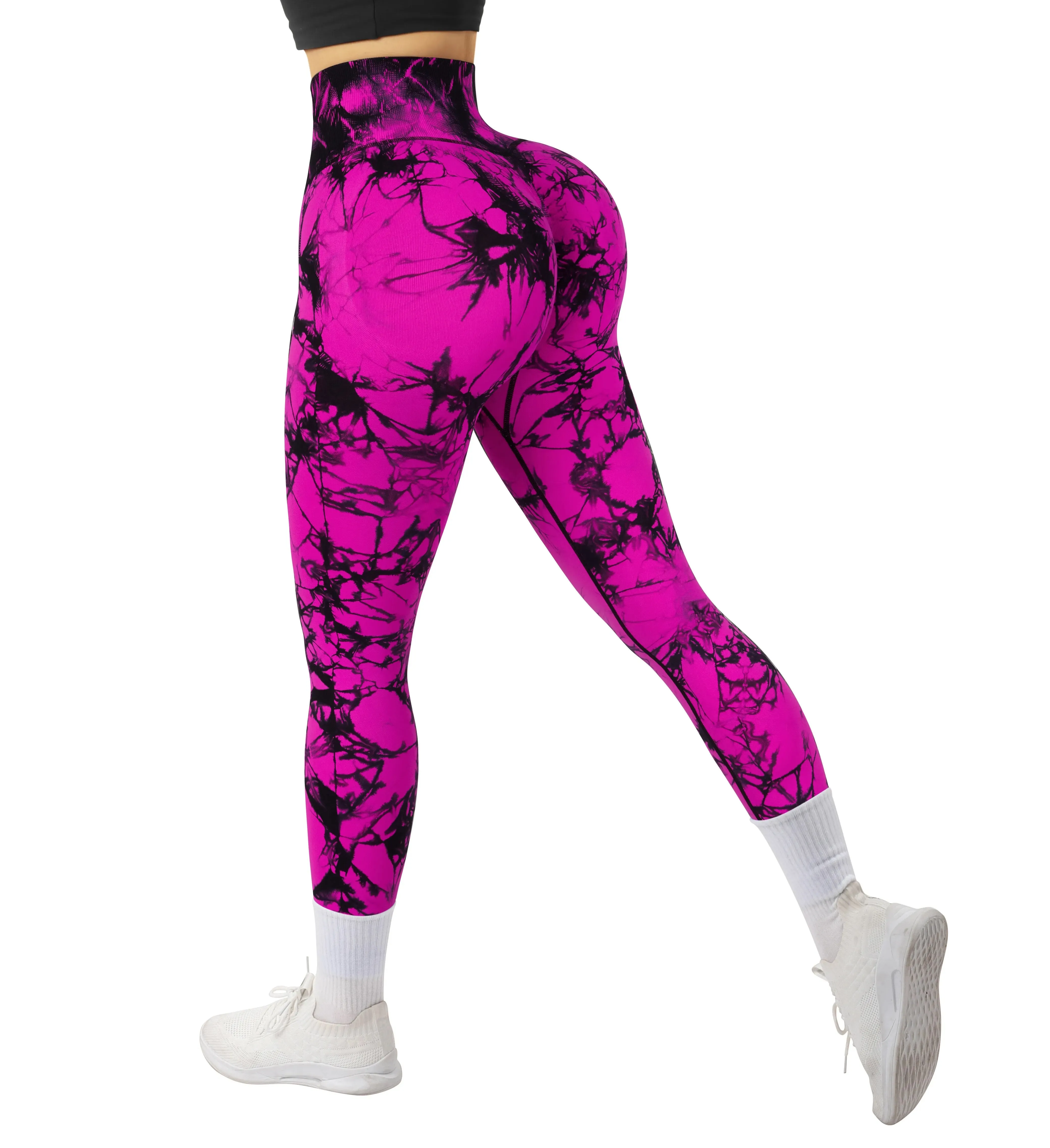 Bum lift seamless yoga fitness leggings