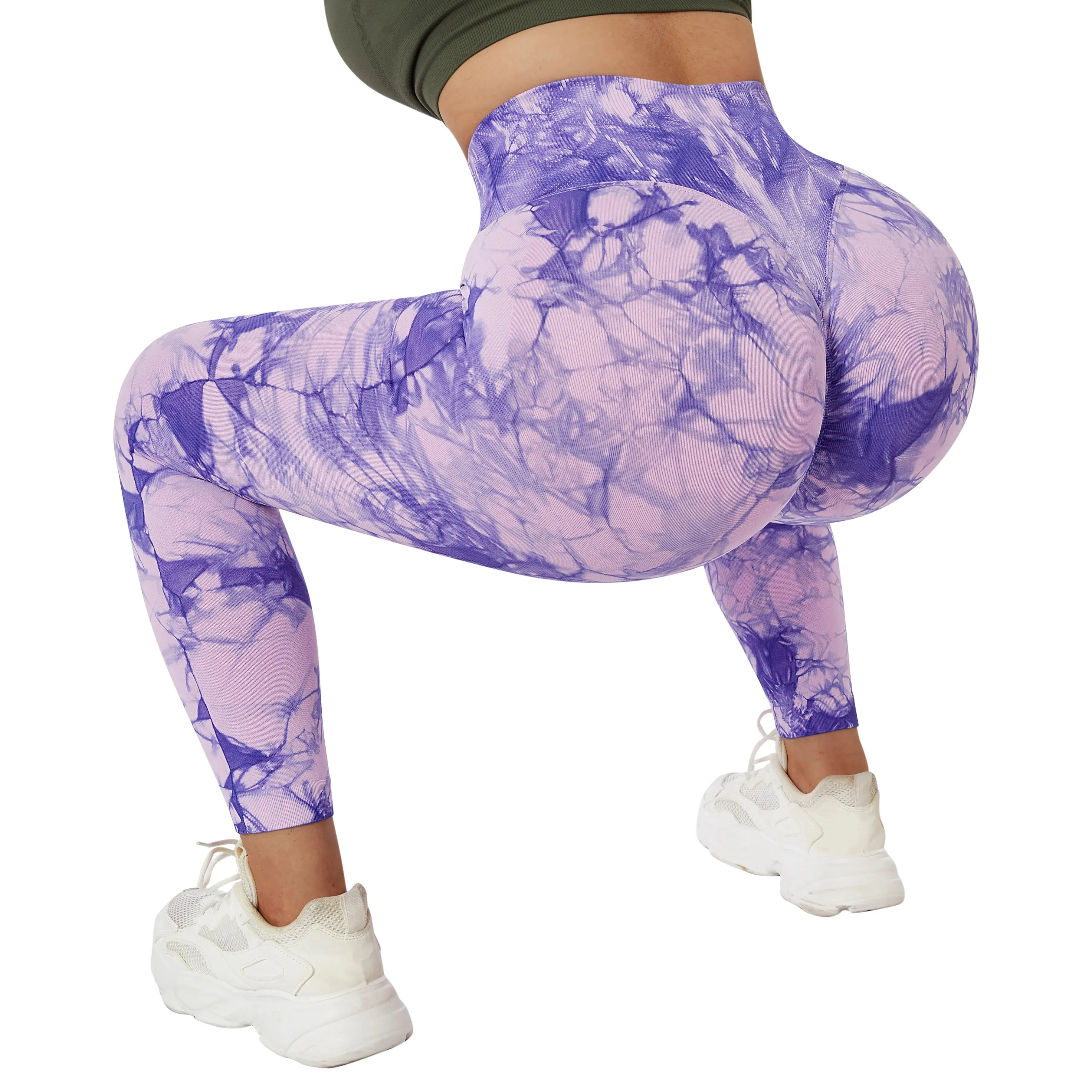Bum lift seamless yoga fitness leggings