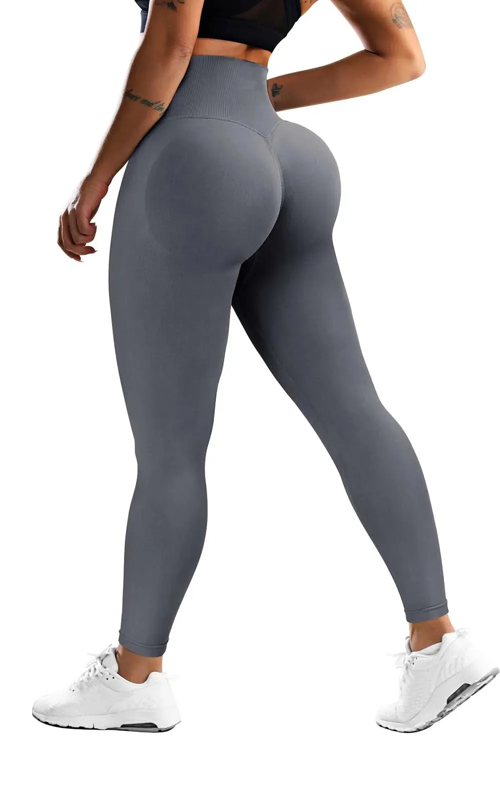 Bum lift seamless yoga fitness leggings