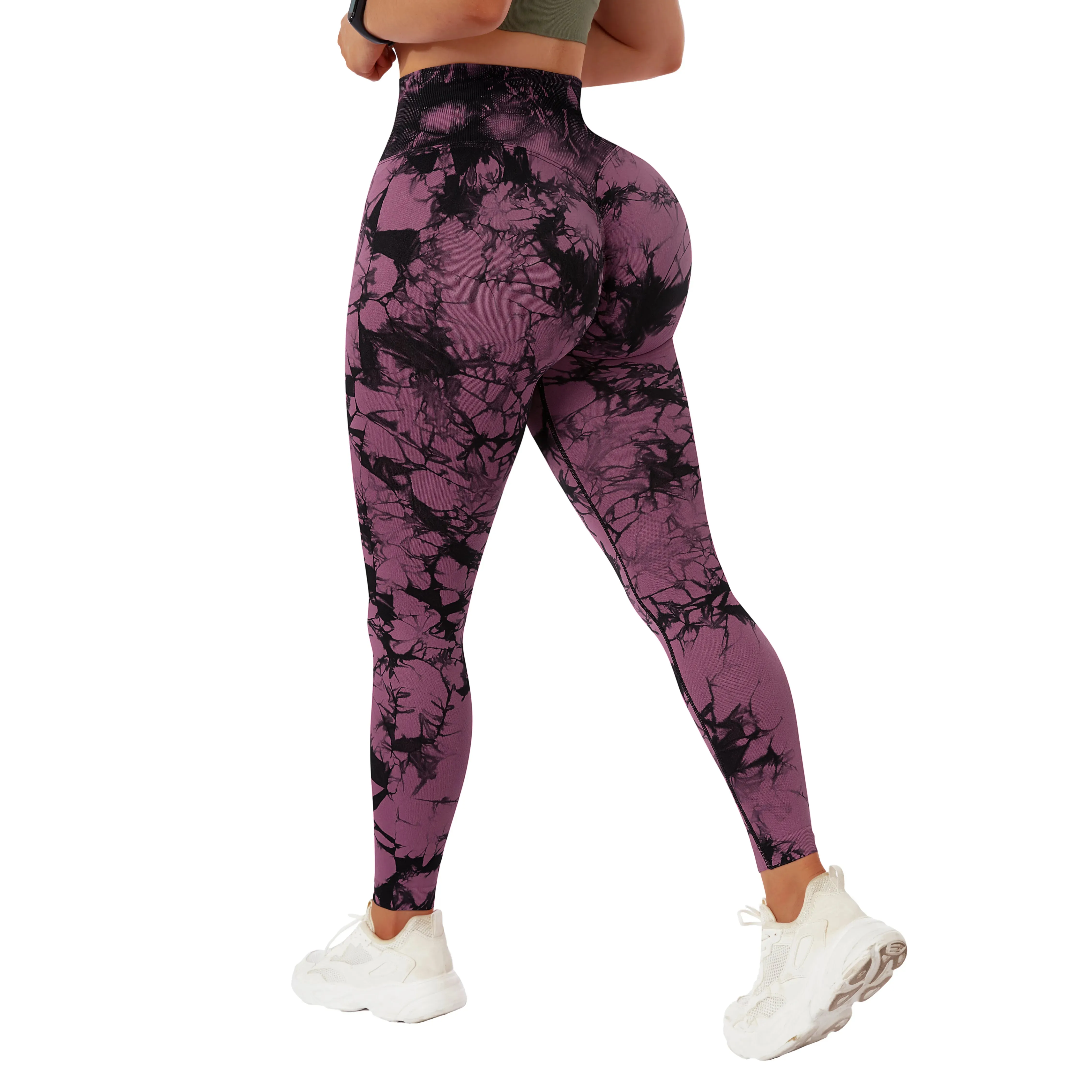 Bum lift seamless yoga fitness leggings