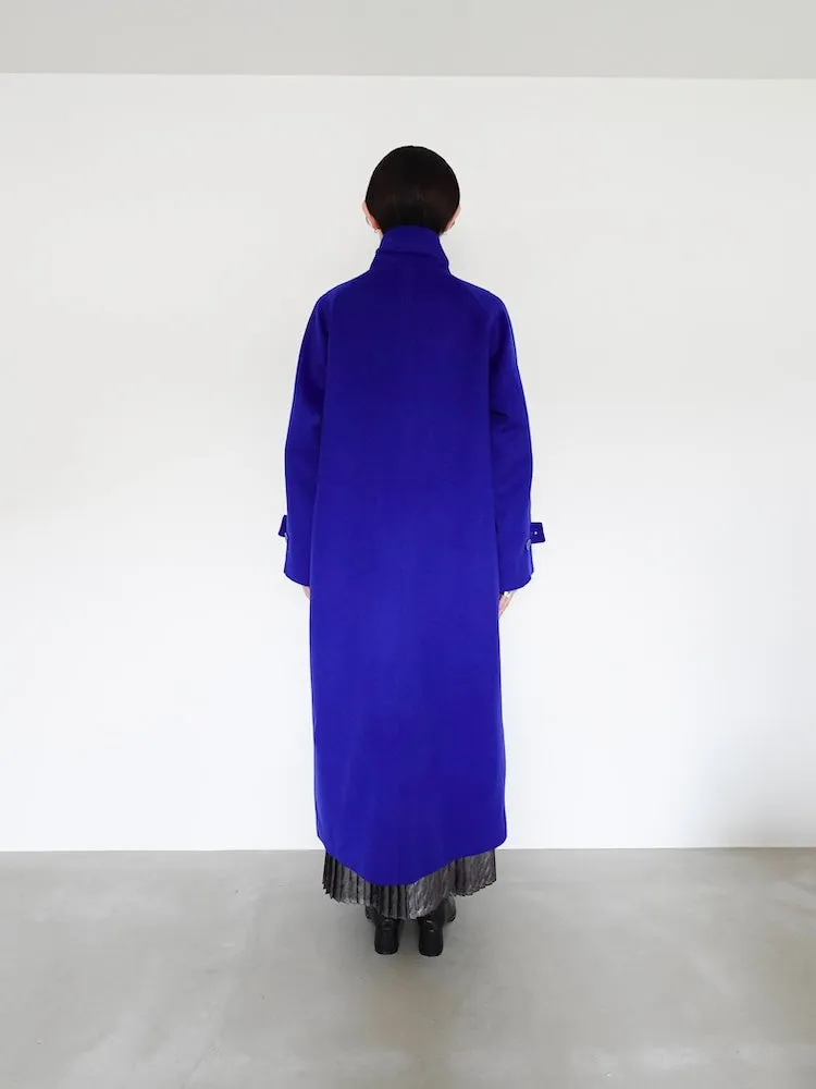 Curve Design Wool Coat
