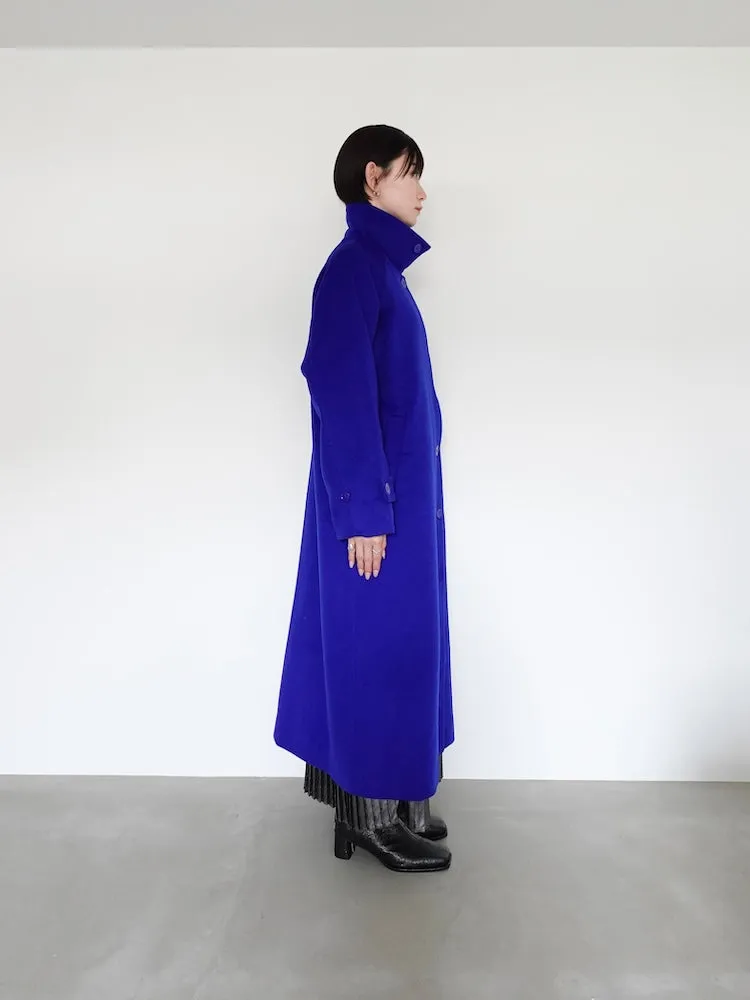 Curve Design Wool Coat