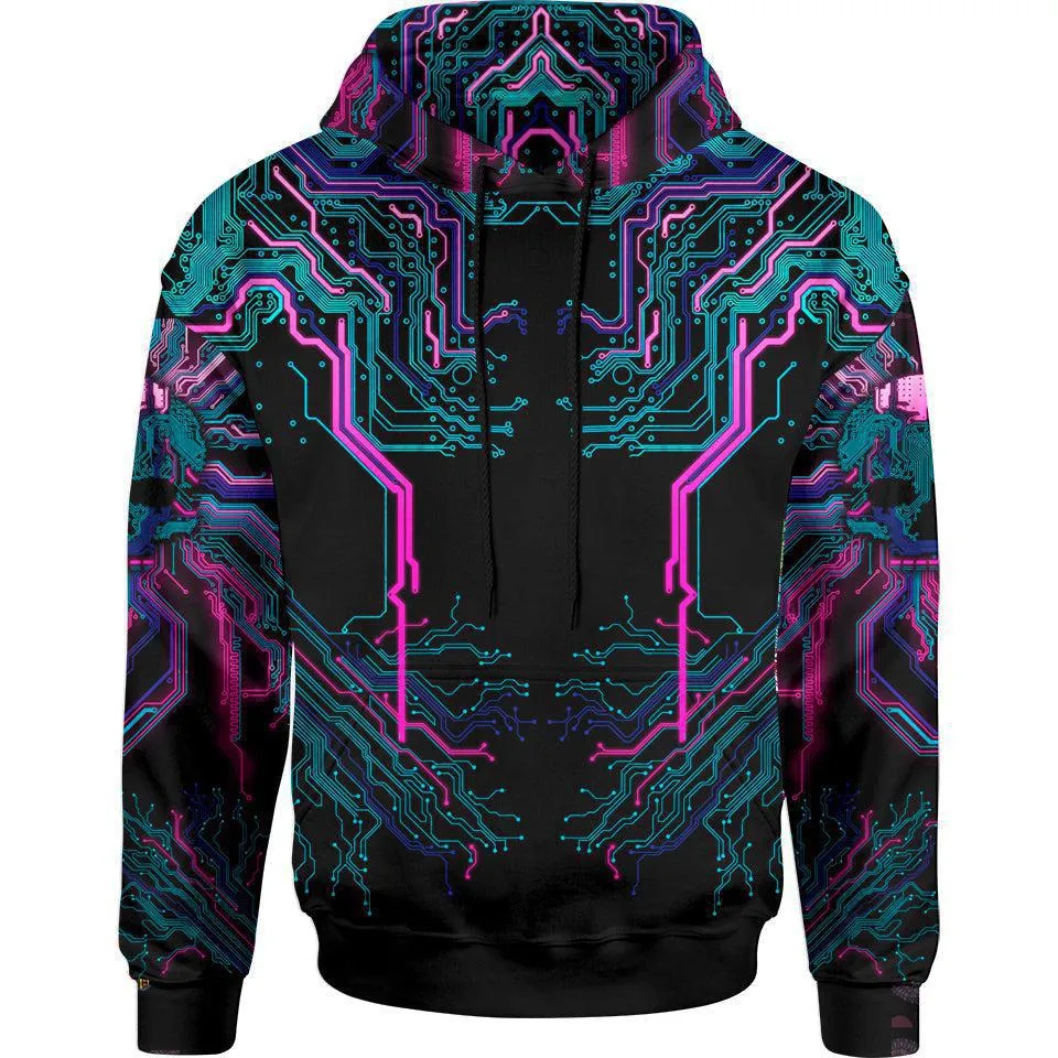 Cyber Pullover Hoodie - Limited