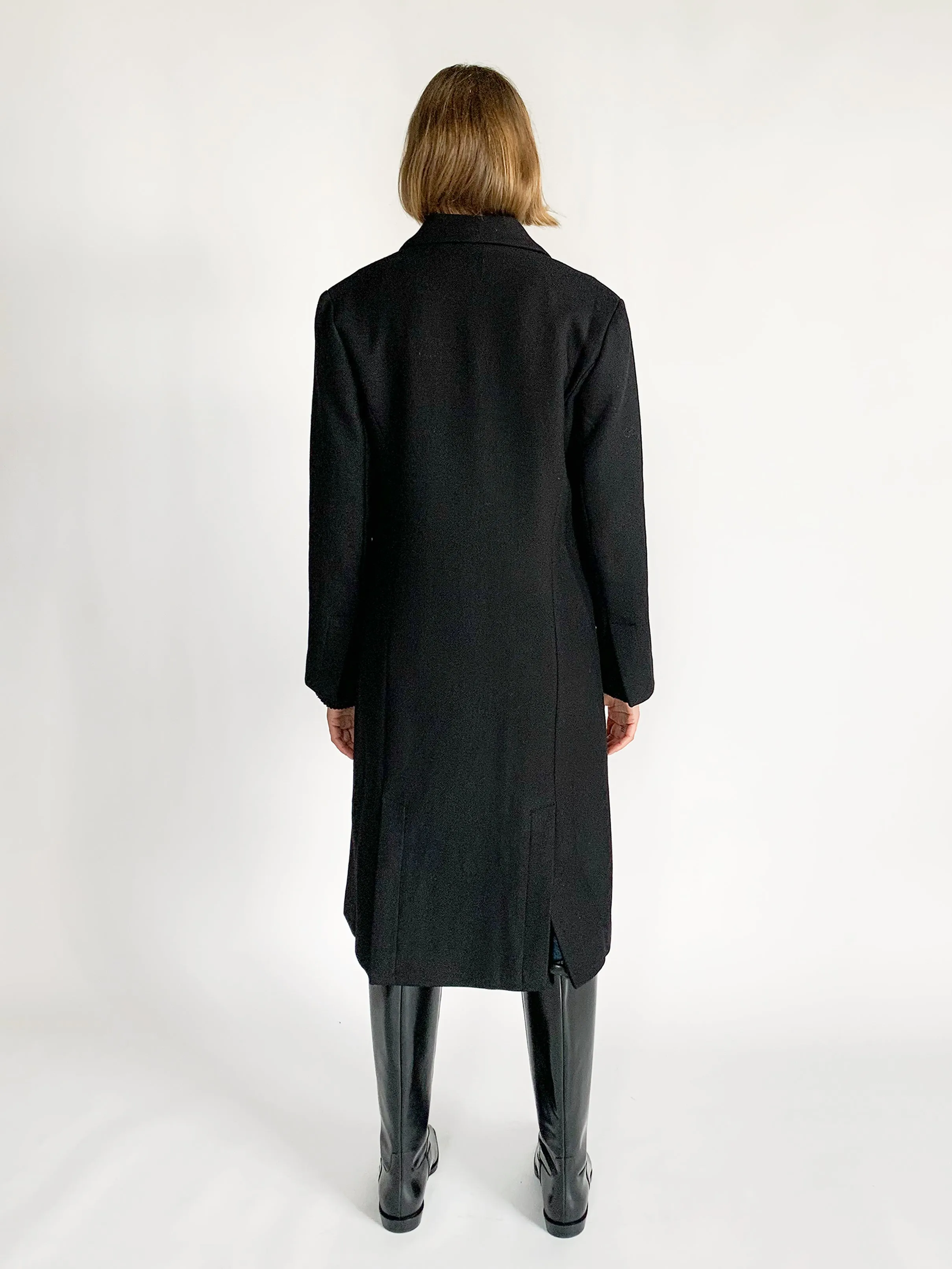 Double Breasted Wool Coat