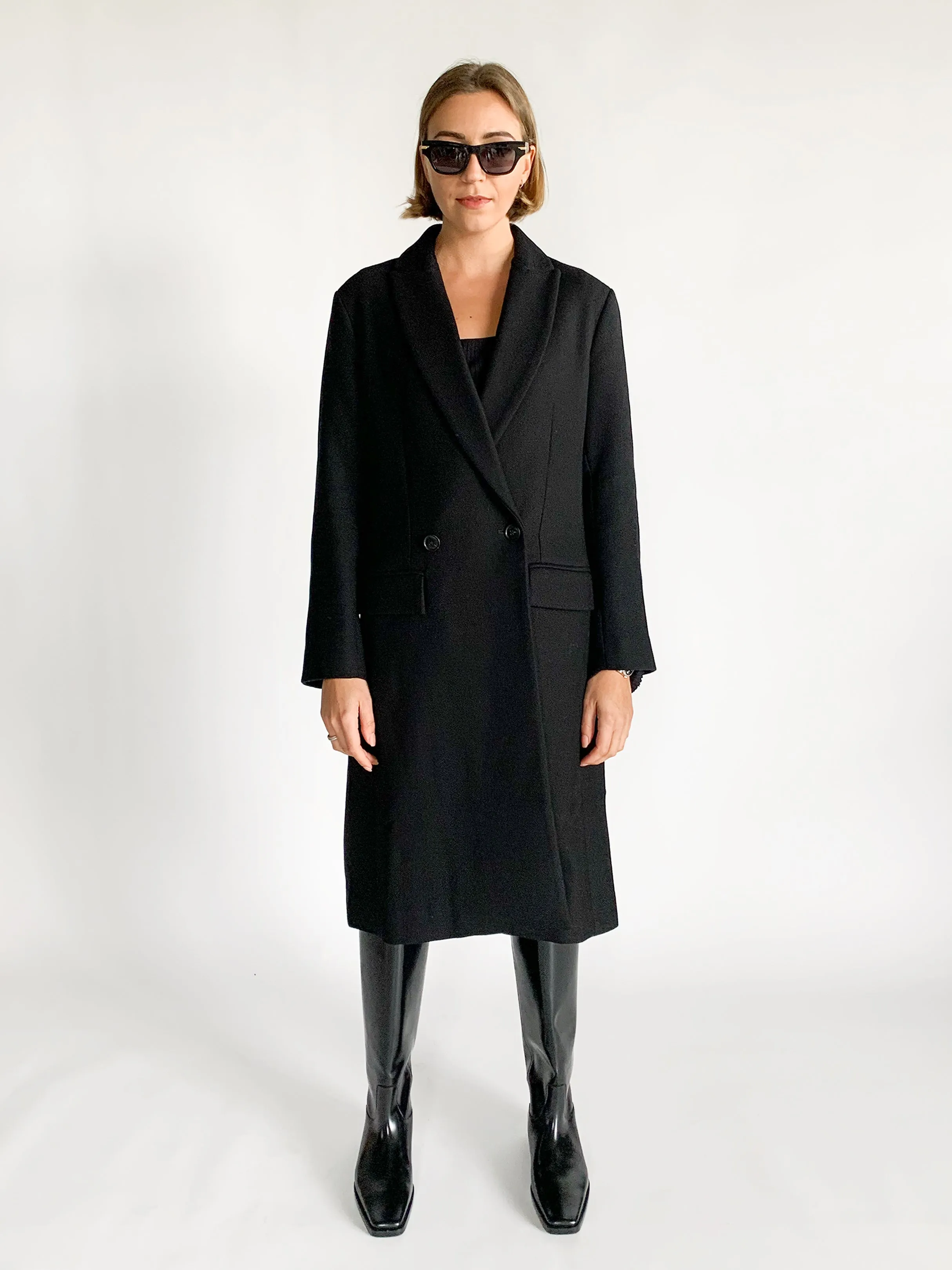 Double Breasted Wool Coat