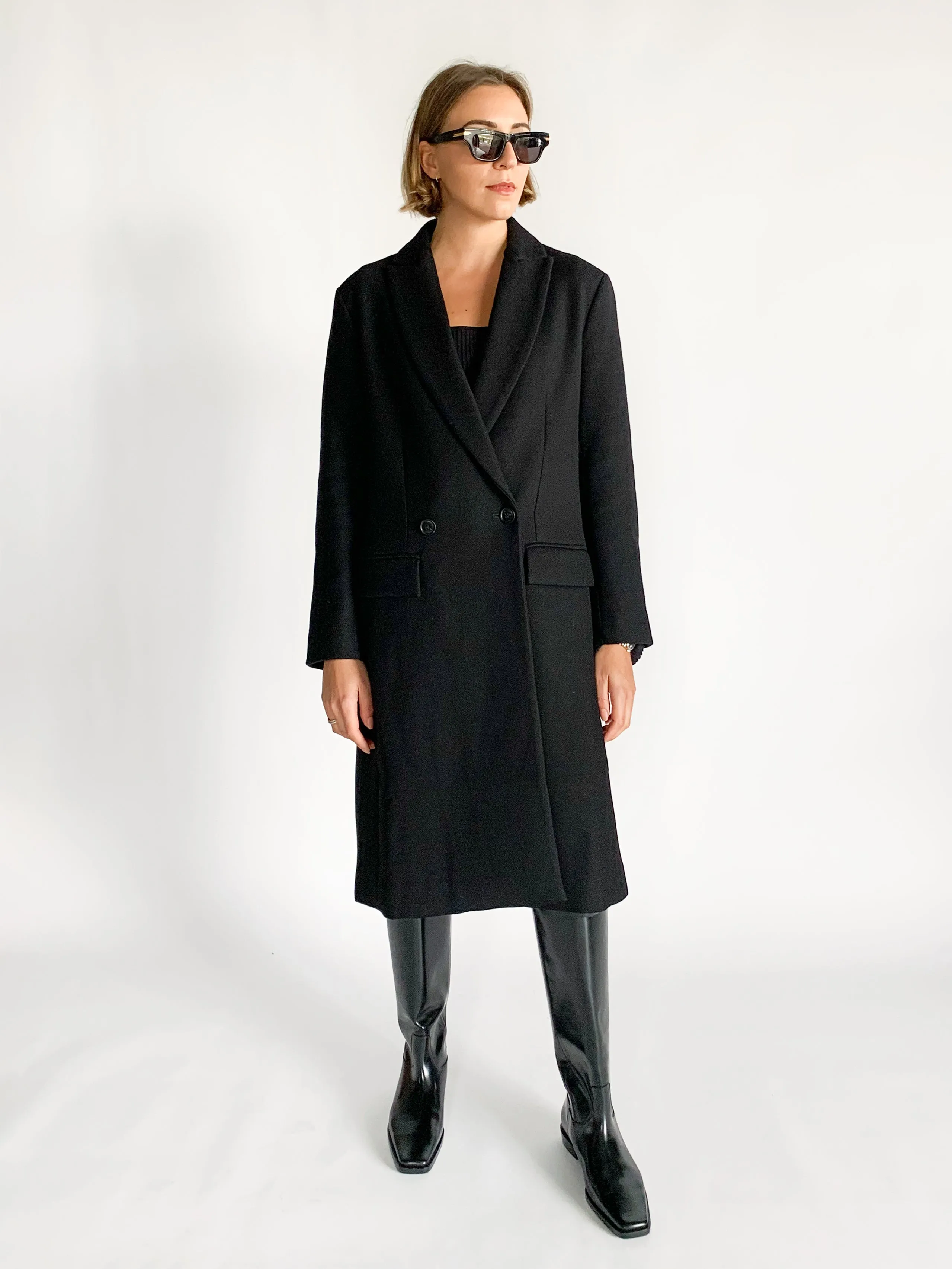 Double Breasted Wool Coat