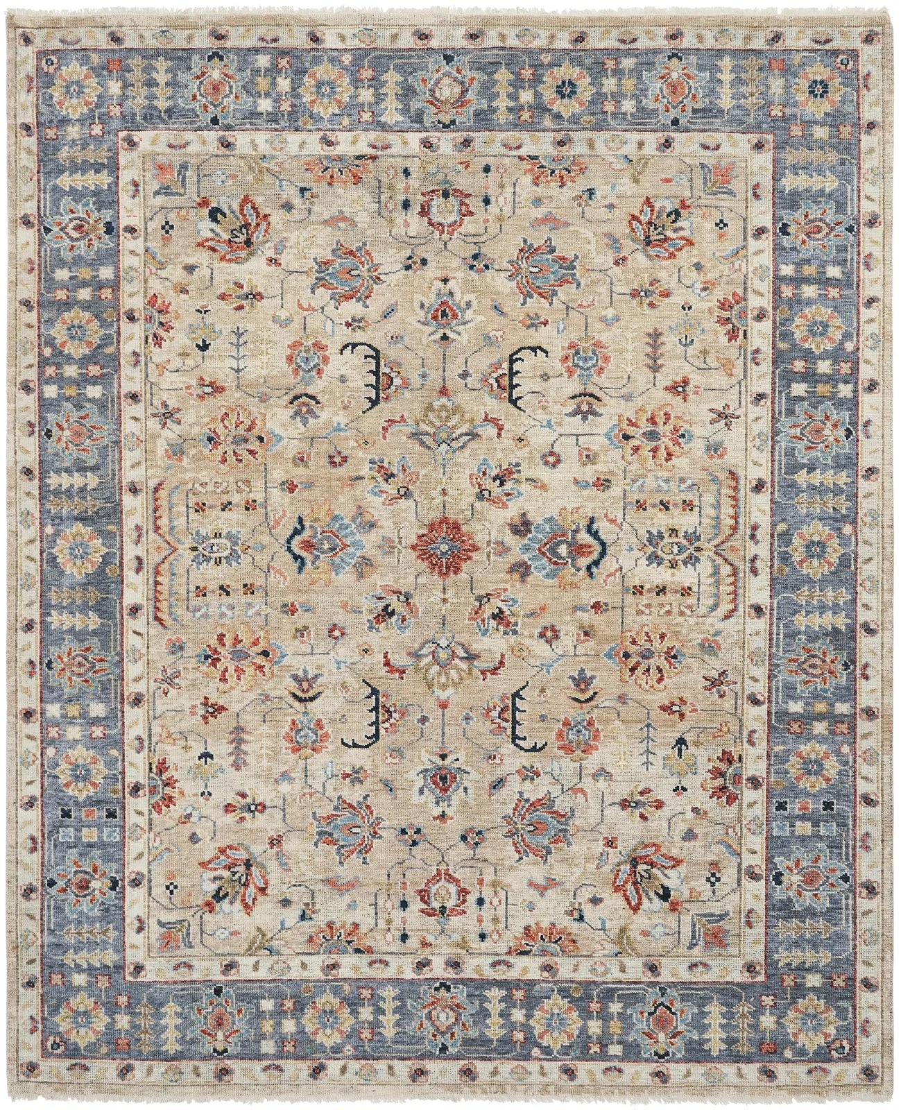 Everleigh Oatmeal/ Denim Rug (8'x10') CALL FOR PRICING