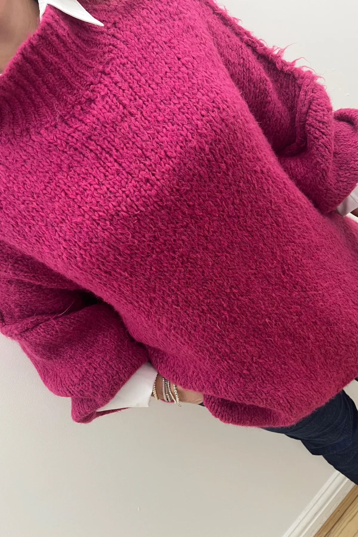 Exposed Seam Jumper
