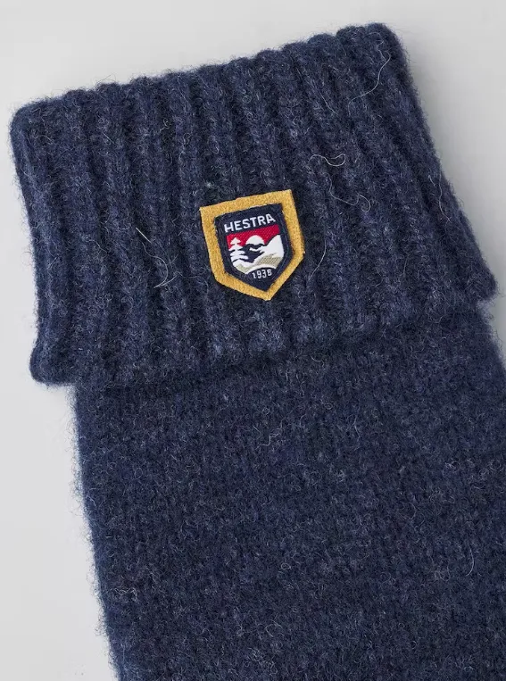 Hestra Lana Wool Mitt Navy | Buy Hestra Lana Wool Mitt Navy here | Outnorth