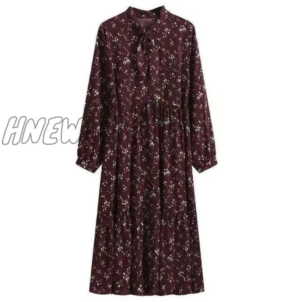 Hnewly Vintage Beige Tweed Dress Woman Single Breasted Elegant Party Mini Dresses Female Autumn Winter Wool Blend Dress Vestidos Mujer
