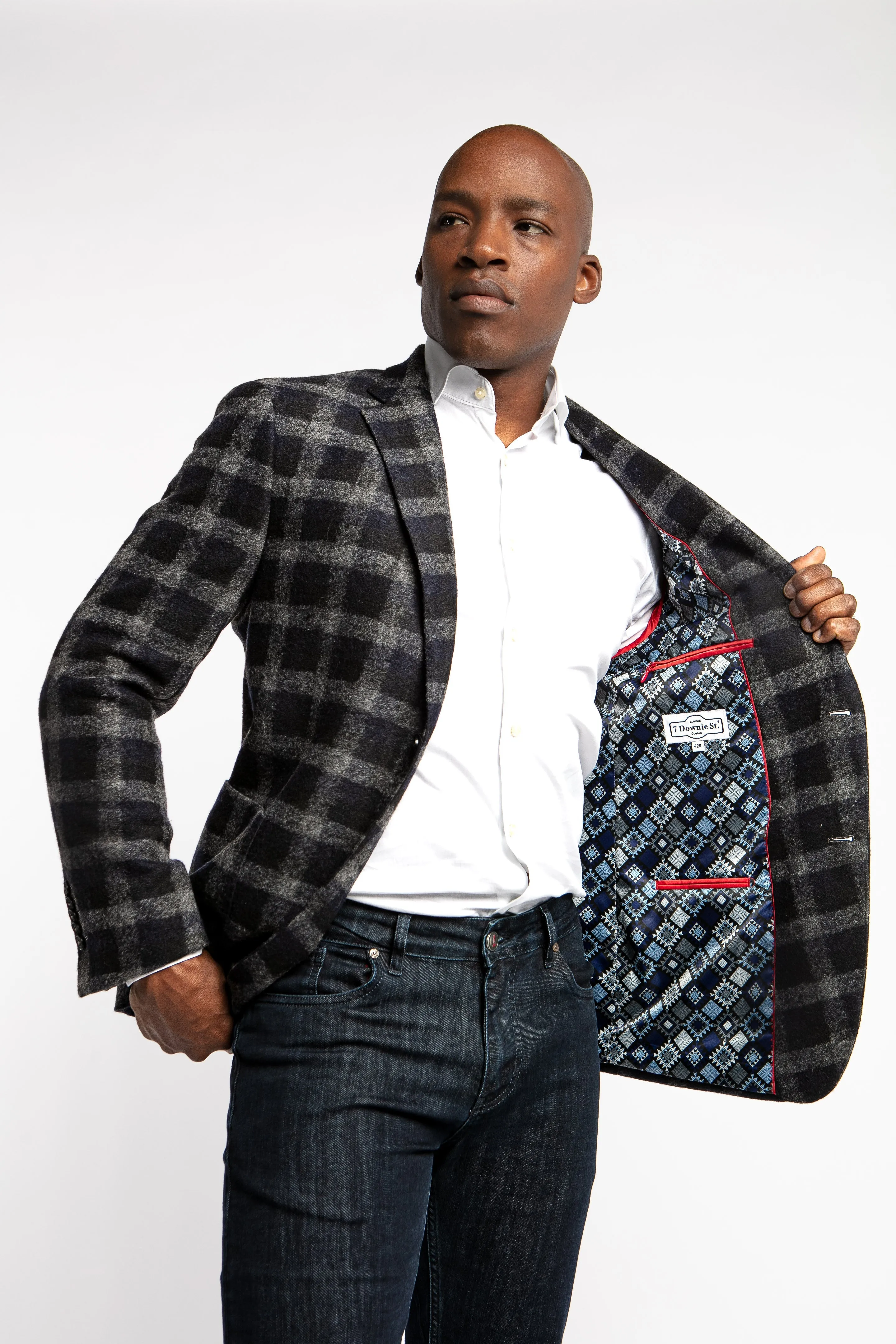 Hunter Check Blazer