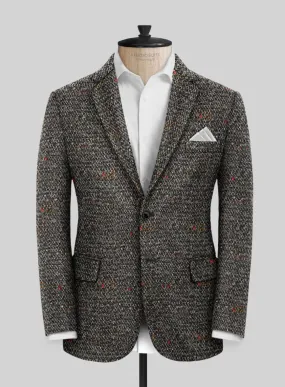 Italian Rauso Boucle Wool Jacket