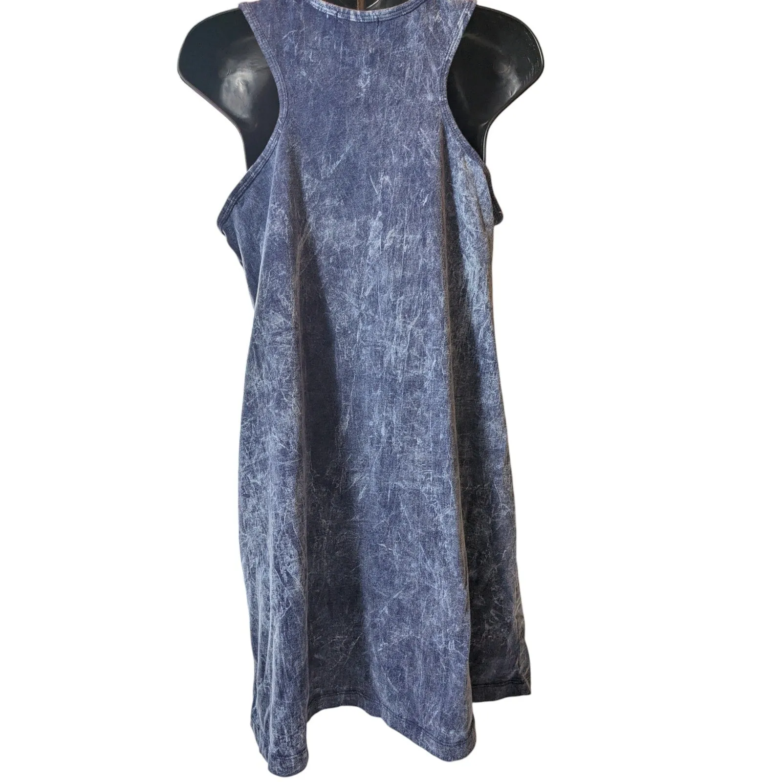 Kathmandu Tank Tunic Womens XL Tie Dye Mandala Elephant Boho Sleeveless Hippie