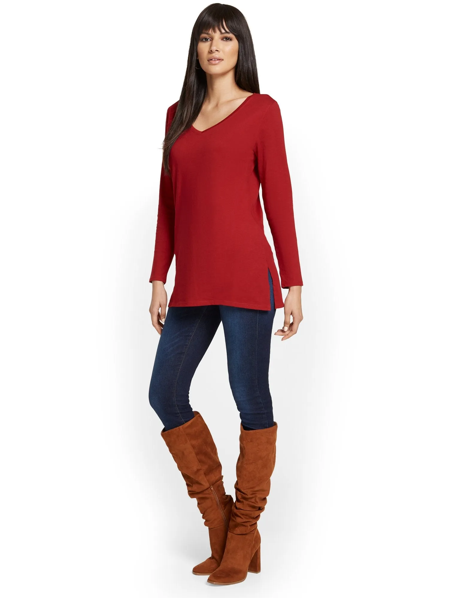 Long-Sleeve Perfect Tunic Top