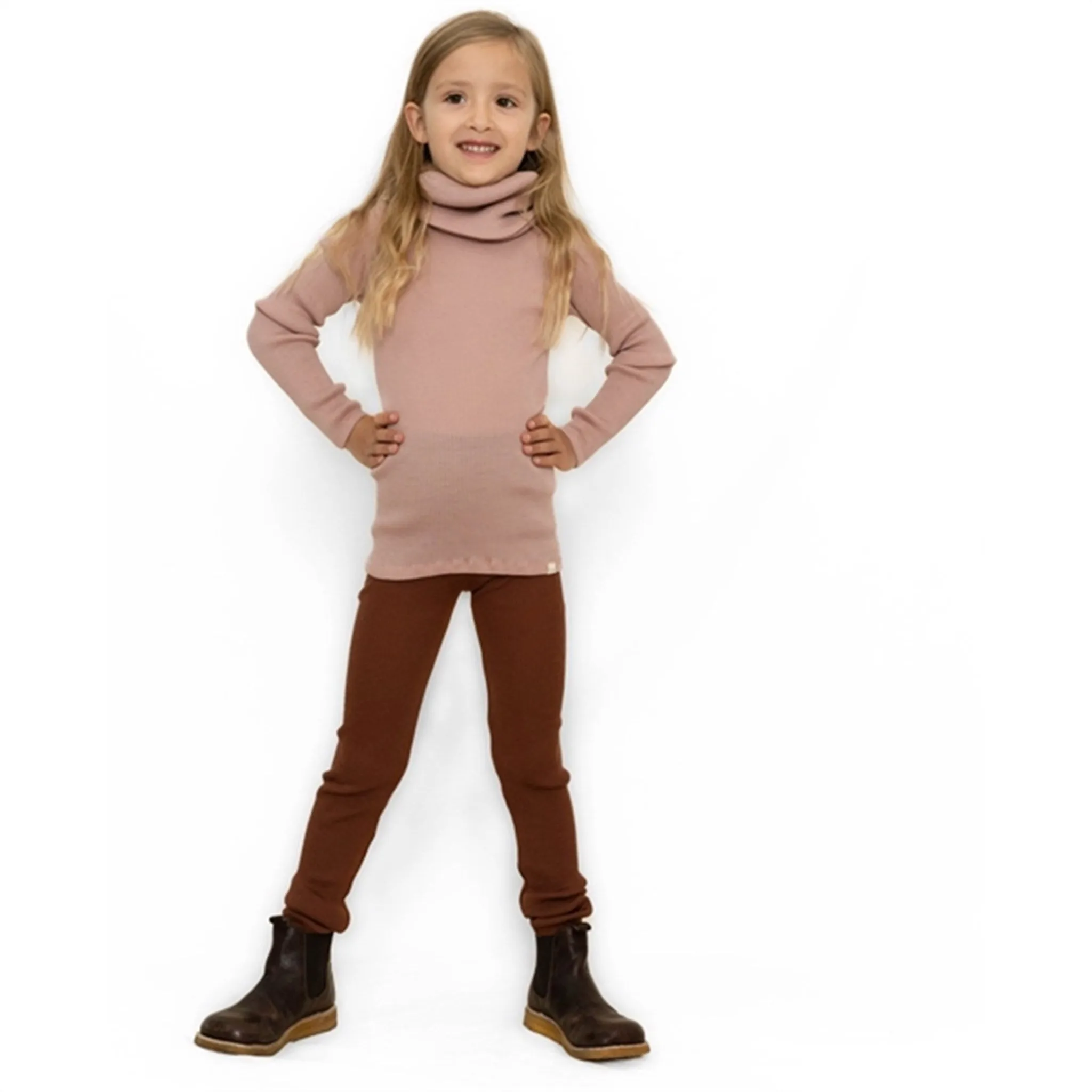 Minimalisma Argir Snood Dusty Rose