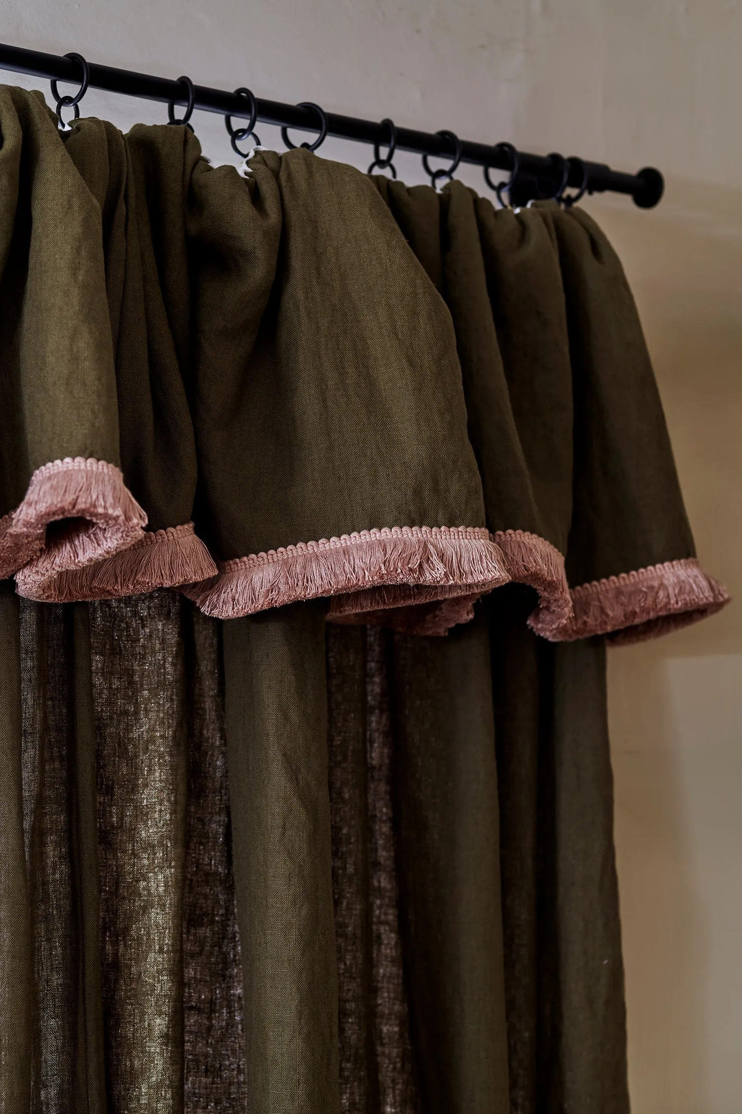 NEW Curtain Linen Sage