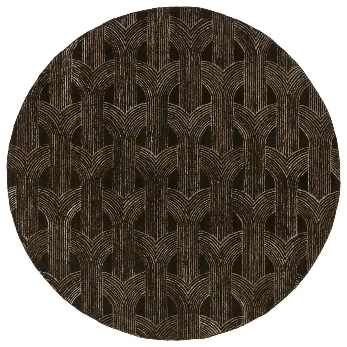 Pathways By Verde Home PVH09 Dark Brown/Ivory Rug
