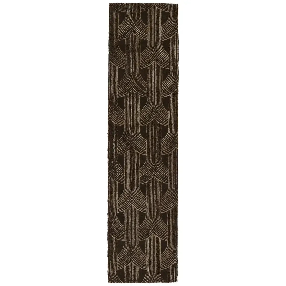 Pathways By Verde Home PVH09 Dark Brown/Ivory Rug