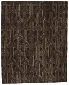 Pathways By Verde Home PVH09 Dark Brown/Ivory Rug