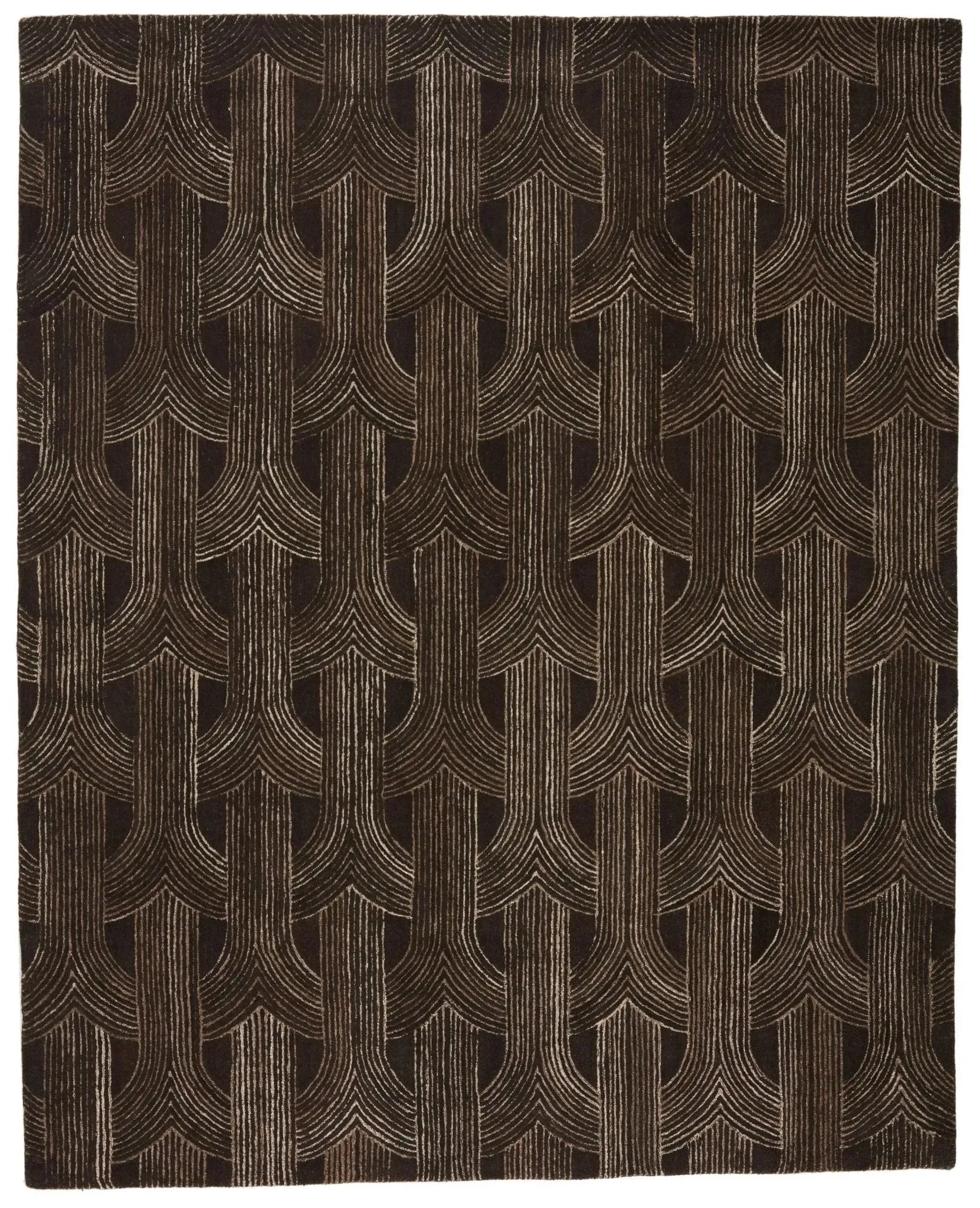 Pathways By Verde Home PVH09 Dark Brown/Ivory Rug