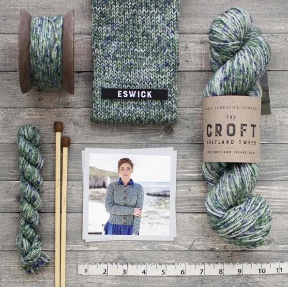 "Eswick" 100% Shetland Aran