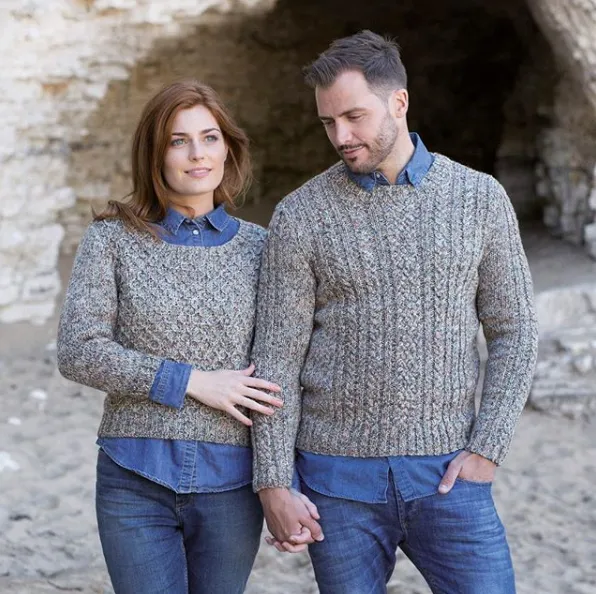 "Stonybreck" 100% Shetland Aran