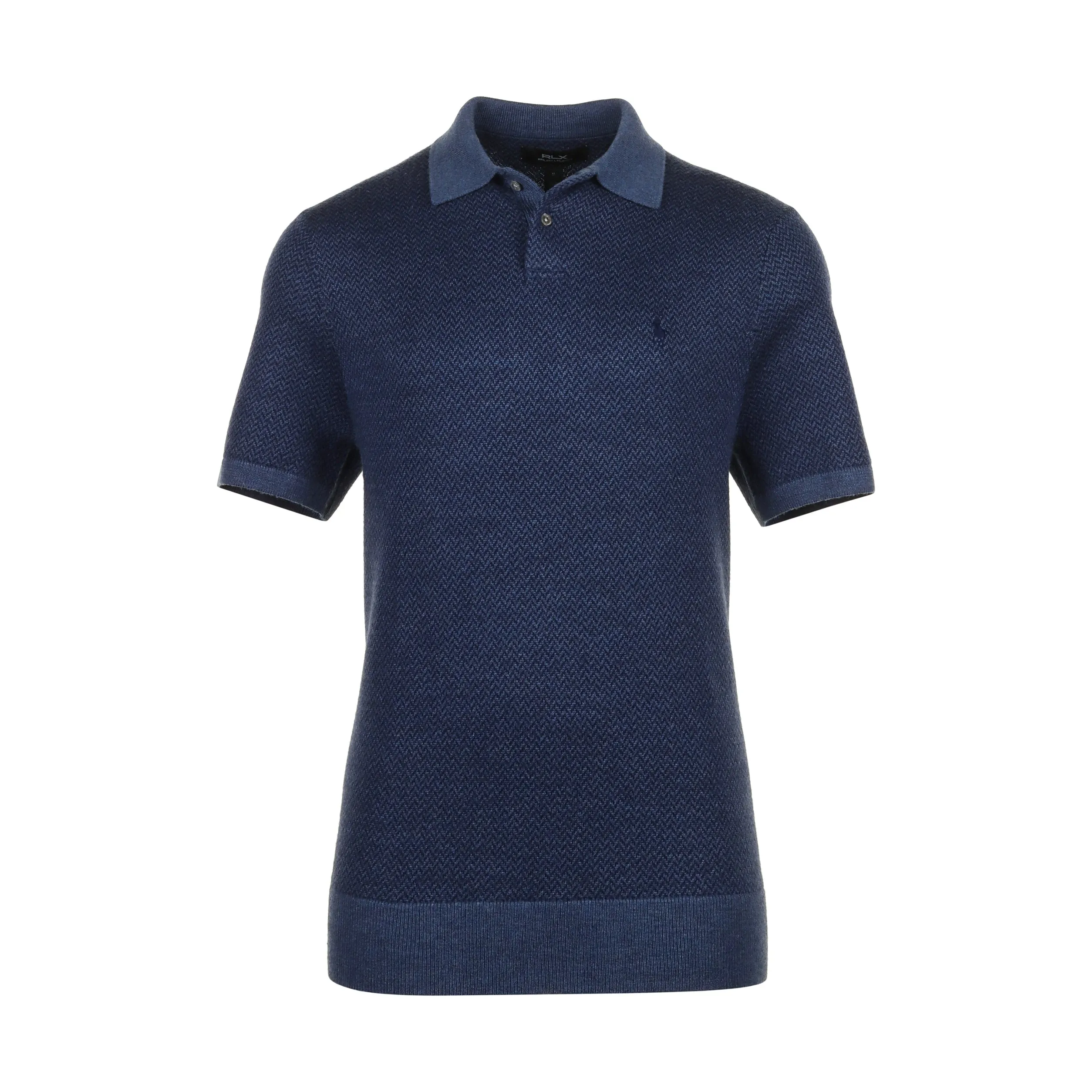 RLX Ralph Lauren Herringbone Wool Polo Shirt