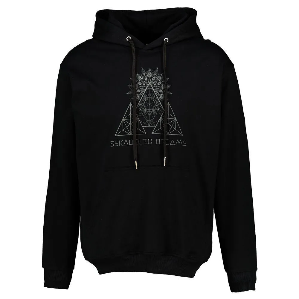 Sacred Geometry Hoodie | Fractal Hoodie | Psy Clothing | Festival Hoodie | Psychedelic Sweater | Mayan Calendar(HD)