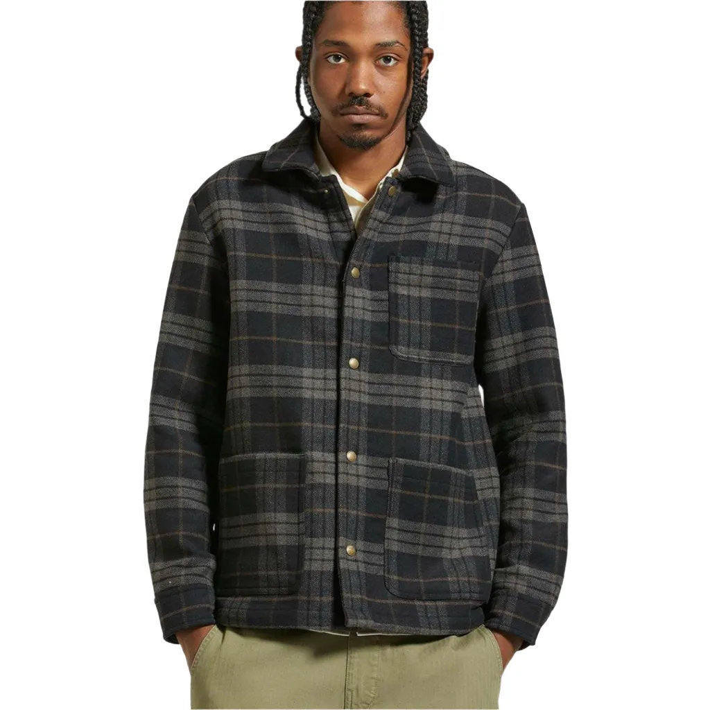 Shop Chore Coat Black/Charcoal Plaid