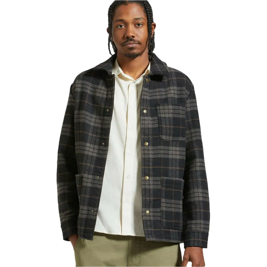 Shop Chore Coat Black/Charcoal Plaid