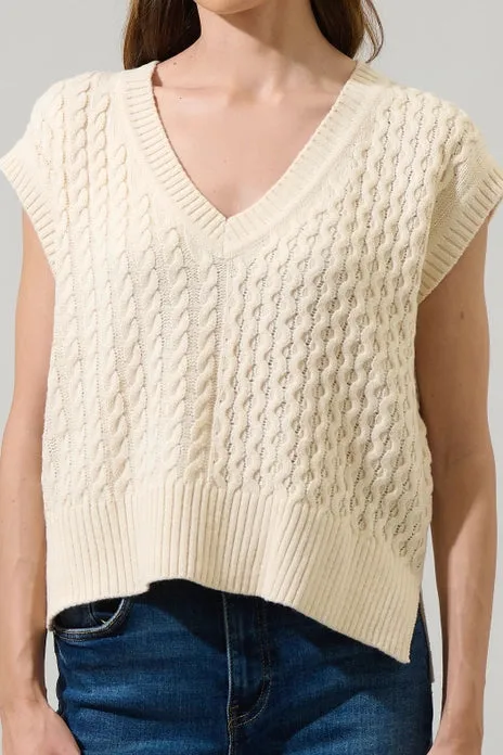Sugarlips Tacey V-Neck Sweater Vest