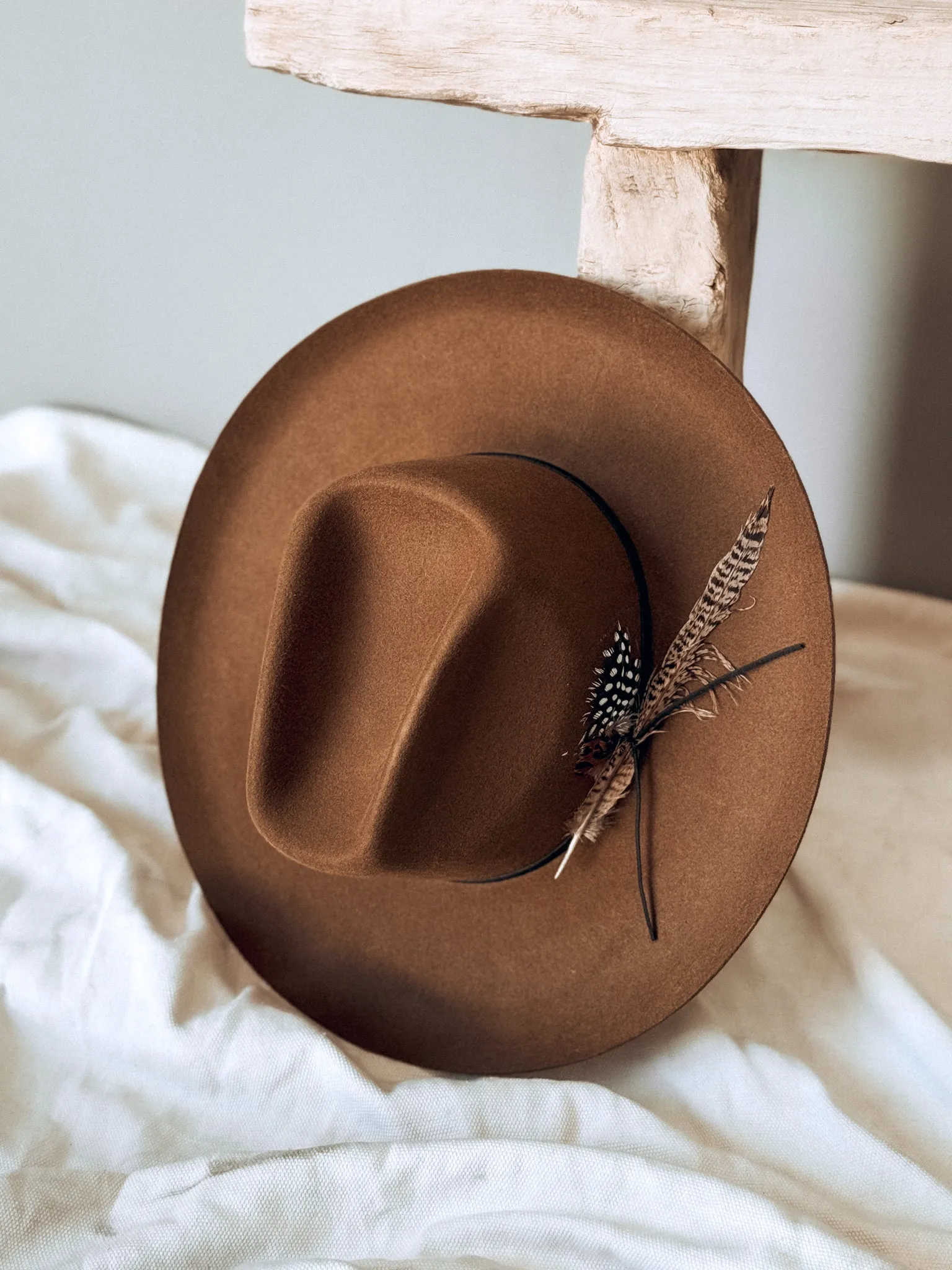 Telluride Western Cowboy Hat in Cognac