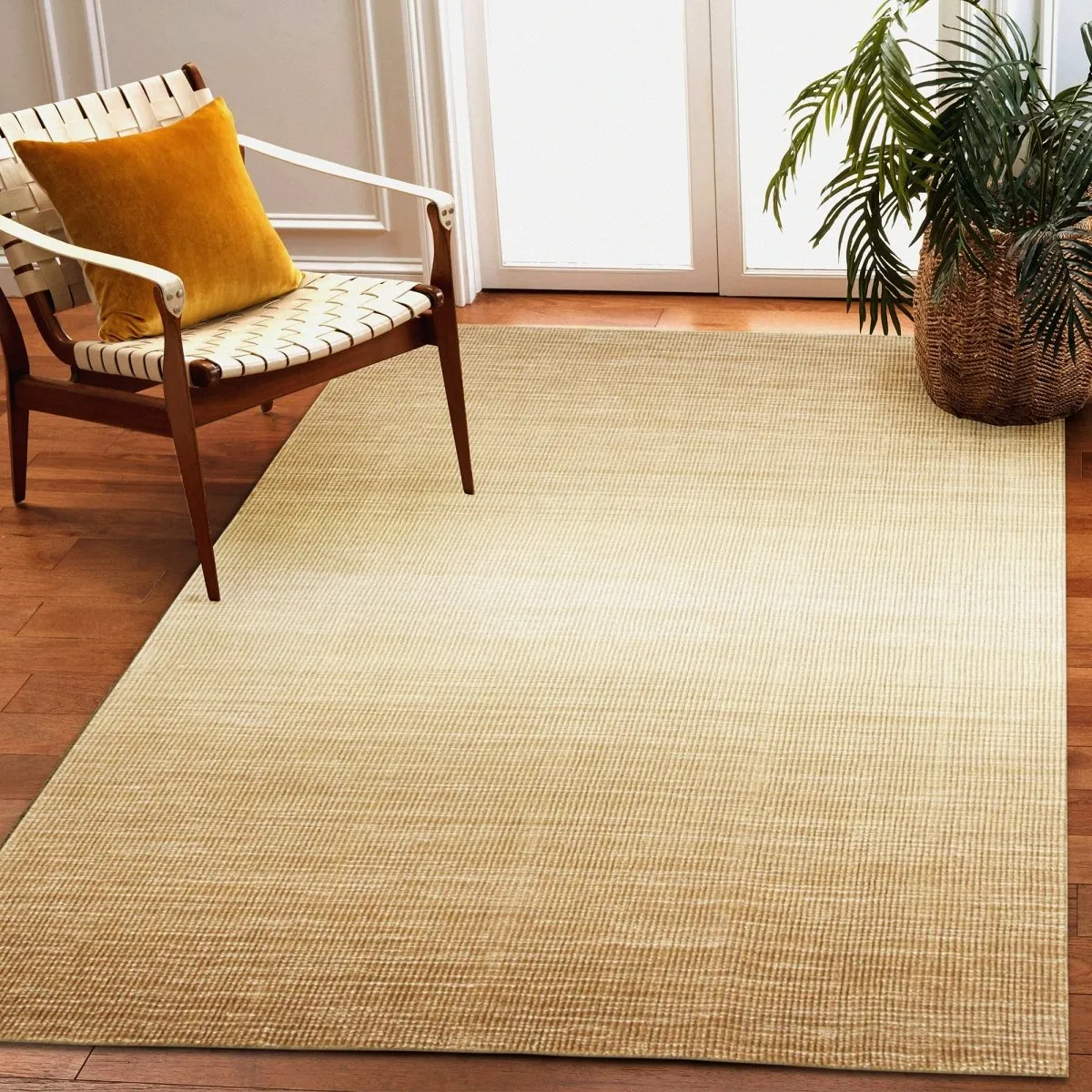 Trans-Ocean ARUBA  Indoor Hand Woven Wool Comfortable Areaa Rug  - Sisal