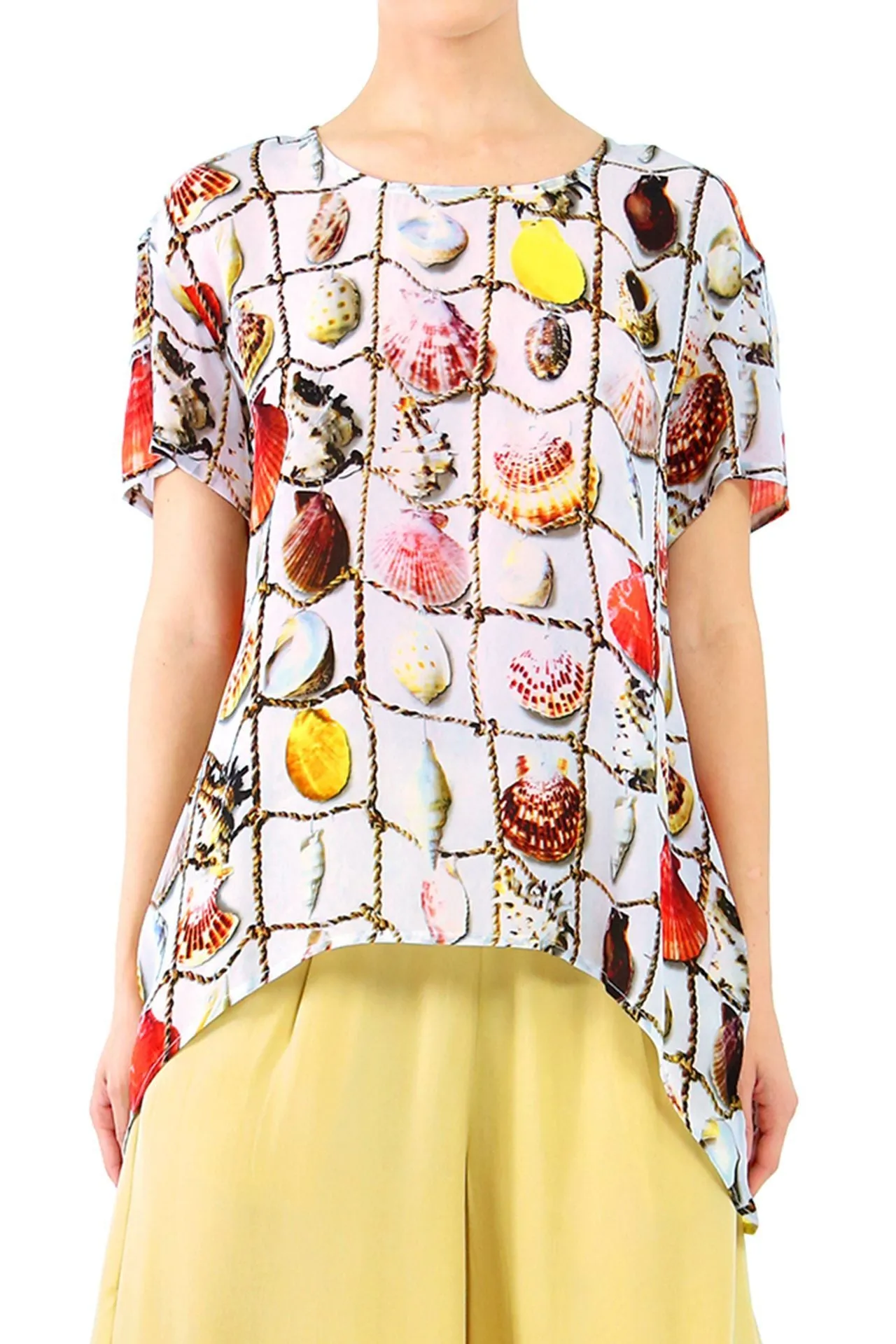 White Tunic Style Tops